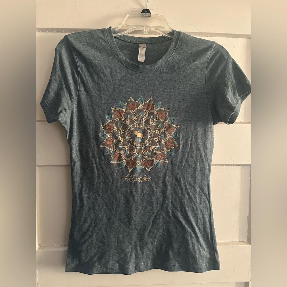 Next Level Apparel Alaska Mandala Tee